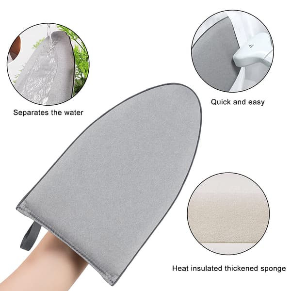 2 stk. dampstrykejernhansker, anti-damp-hanske for klesdamper