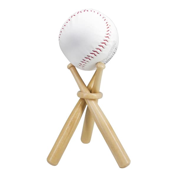 Basebollställ Basebollställ Hållare Trä Basebollställ Display Hållare Basebollställ Basebollhållare för bollar
