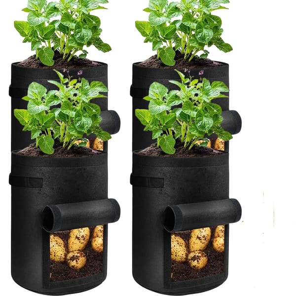 Potatisodlingspåsar med lucka 4 Gallon