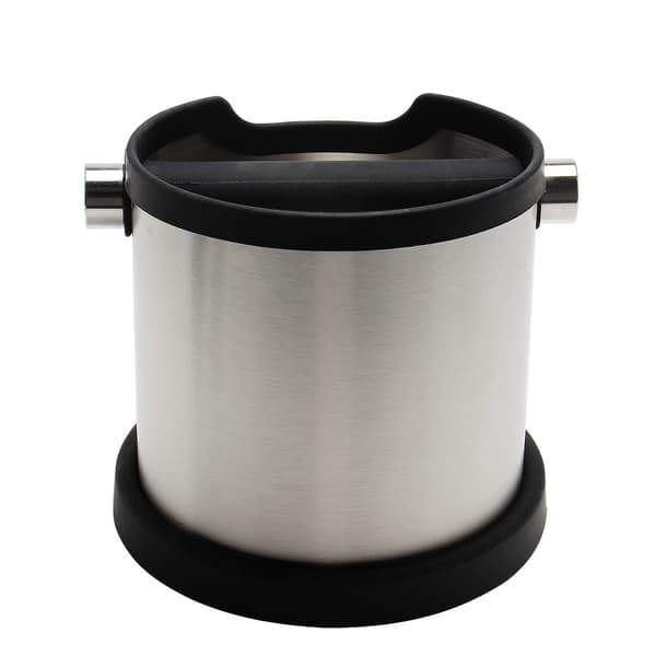 Espresso Knock Box, Kapacitet 1800 ml Rustfrit Stål Kaffegrumsbeholder Affaldsspand