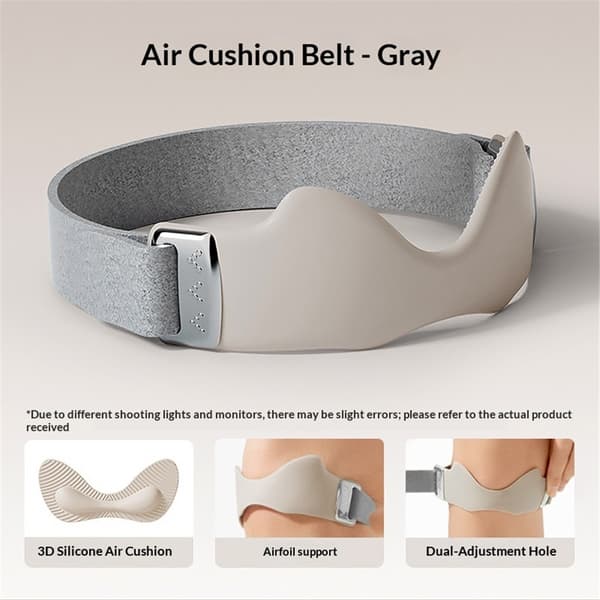 2-pack Airbag patellarsenstödrem (grå-1 par)