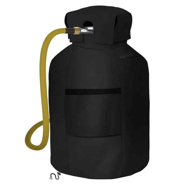 Propantankdæksel 20lb Gastankdæksel Udendørs 600D Dæksler Passer til Standard 20 lb Tankcylinder
