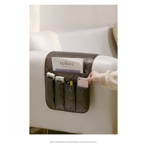 Lenestol Caddy Sofa Caddy Organizer Fjernkontrollholder Sofa Armlene Organizer Nattbord Caddy