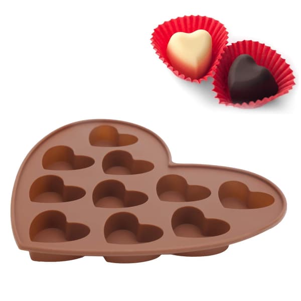 Fødevaregodkendt silikone chokoladeform kage bageform højtemperaturbestandig DIY kiksform, chokoladeform sjov form