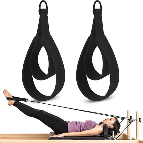Pilatesremmar - Dubbla öglor D-ringremmar för Reformer
