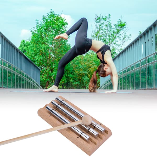 Tretoneklokke til mindfulness-meditation, afslapning, stress- og angstlindring, chakraheling