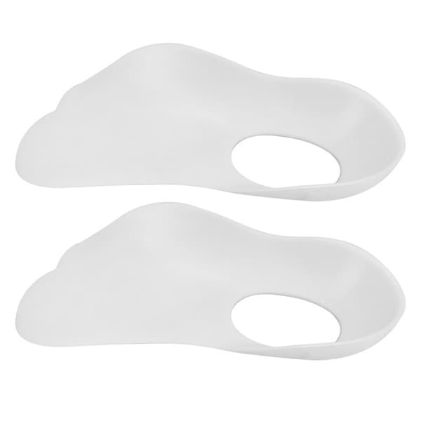 Skoinlägg 1 par hålfotsstöd Plantar-inlägg (vit)