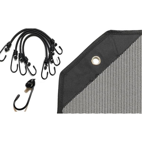 Central luftkonditioneringsskydd för utomhusenheter 71*71CM Topp utomhus AC-skydd (nät)