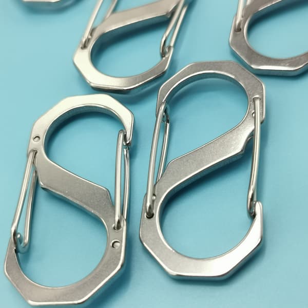 Stykker Dobbeltåbnende Hummerlås Halskædelåse og Lukninger Halskædeforkorterlås Rustfrit Stål Låse Armbåndsforbinder