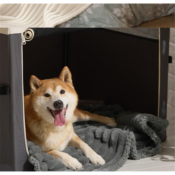 Bedsure Hundetæpper til store hunde - Kæledyr Katte Tæppe Fløjlsfleece til sofa sengebeskytter