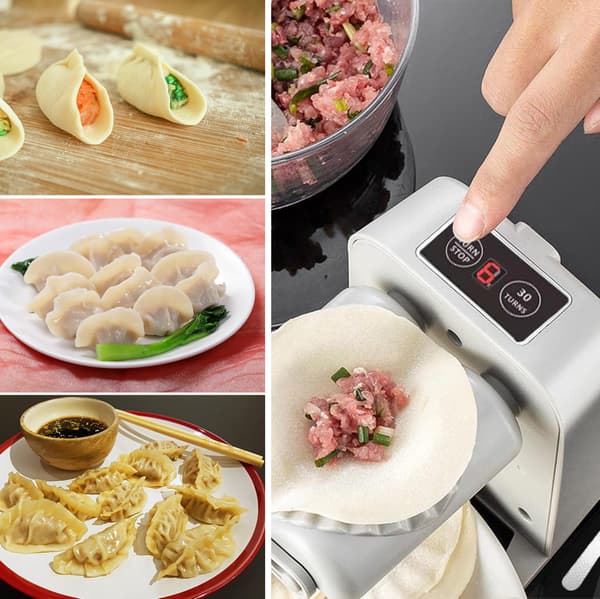 Husholdnings Quicken Dumpling Maker Pressform, Automatisk Dumpling Maker Verktøy, Enkel Dumpling Maker Maskin for Kjøkken