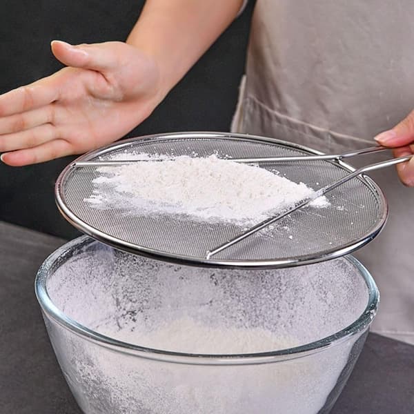 22 cm sprutbeskyttelse for matlaging, finmasket rustfritt stål for stekepanne
