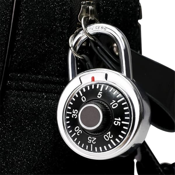 Master Lock Svart Gymskåpslås Kombinationshänglås