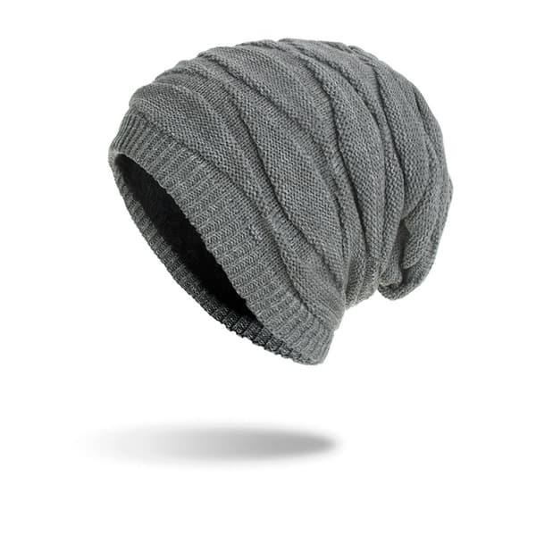 Unisex män kvinnor vinter stickad varm mössa kvinnor mössa stickad lång mössa för vinter män stor mössa stickad mössa-delar