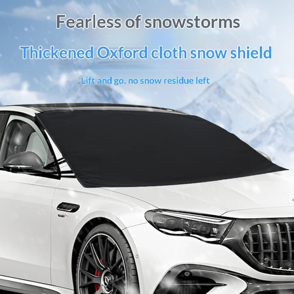 Frontrutedeksel for is og snø - Passer til bil, SUV, lastebil