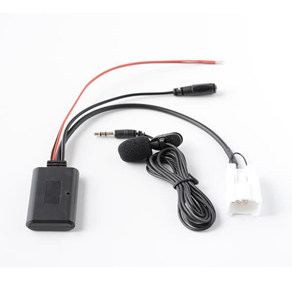med mikrofon bil Bluetooth-- lydmoduladapter erstatning kompatibel Bluetooth-adapter 2 stk.