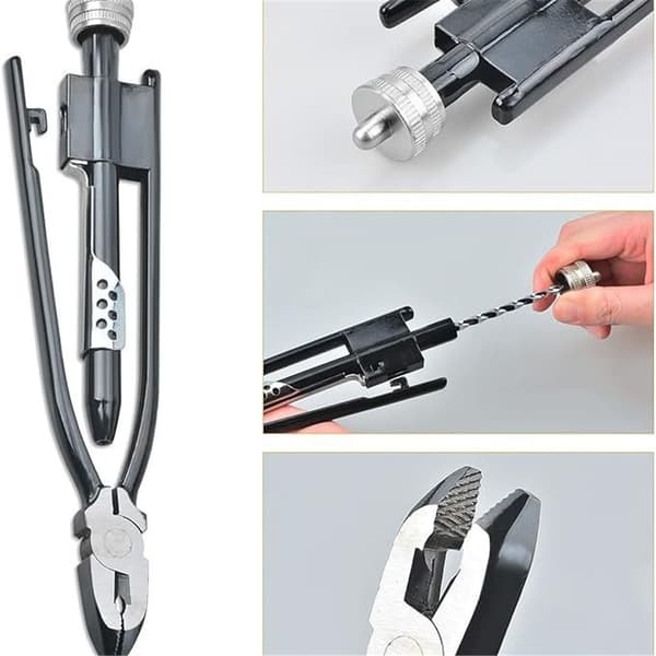 Driven Safety Wire Pliers, 6\" Twist Twisting Cutting Plier, Sikringstang