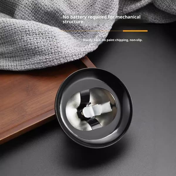 4-pack TheOffice ringklocka, serviceklocka, 8,5 cm diameter skrivbordsringklocka för hotell, skolor