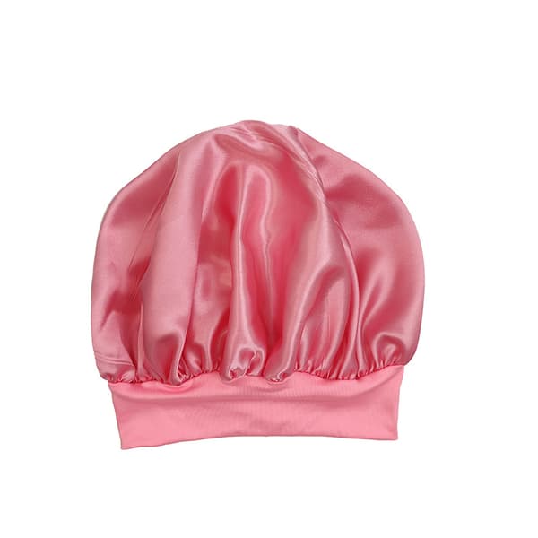 Sovehetter for kvinner Naturlig hår Bonnets Satenghette for hårtap Satenghette for barn Sovehette for krøllete hår (stykker)