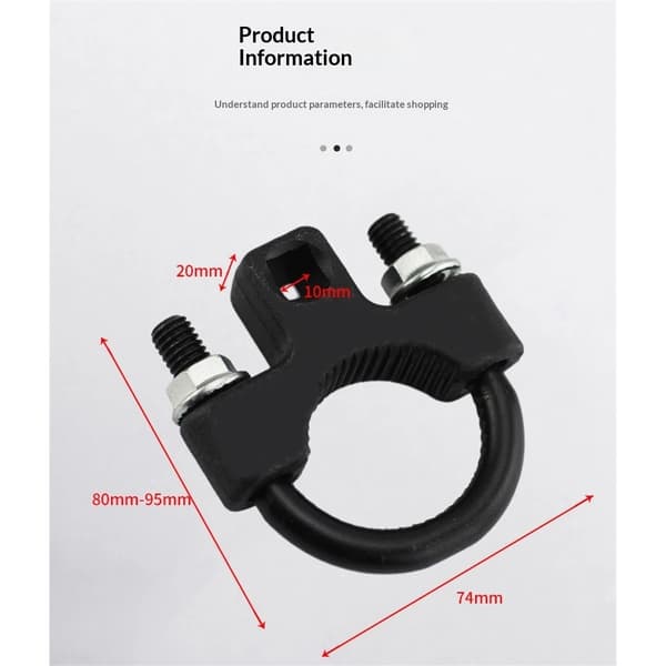 Verktøy for demontering og installasjon av intern joystick 3/8 \"demontering av bilchassis-joystick