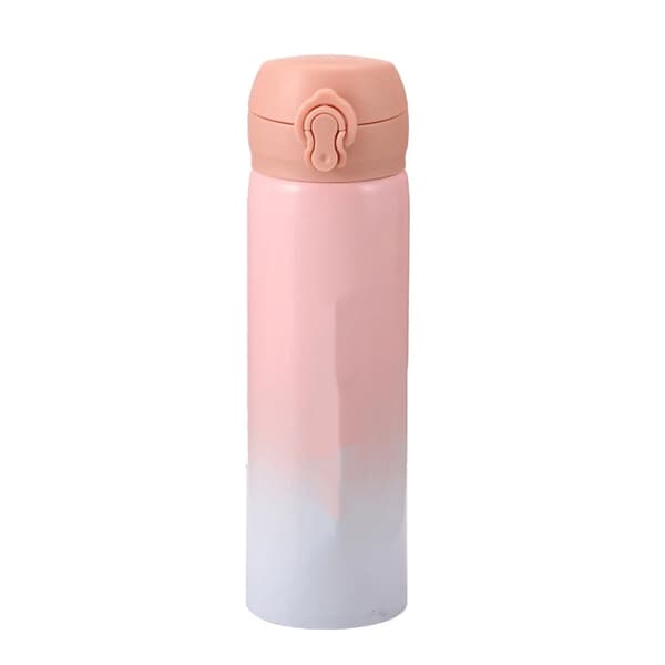 17 oz / 500 ml Isolert Vannflaske, Termokopp i Rustfritt Stål for Kaffe og Reise