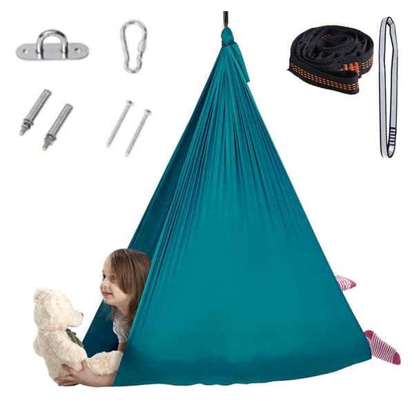 Terapiakeinu erityistarpeisiin (sisältää kiinnitystarvikkeet) Snuggle Swing Cuddle Sisä- ja ulkoriippumatto
