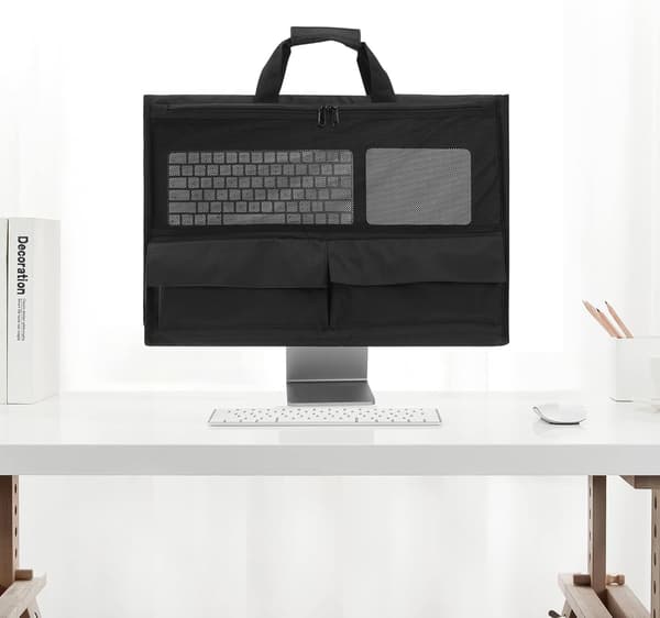 Reiseveske for 24'' stasjonær skjerm