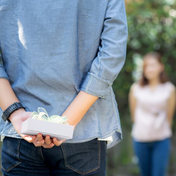 2-pack smyckespresentaskar Halsband Örhänge Ringask Presentask med bomullsfyllning och lock, Smyckesask Presentaskar (svart och vit)