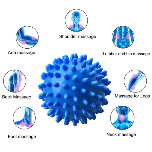 Professionelle massagebolde Fodbold Fodmassager til dybdevæv Triggerpunkt Plantar Fasciitis Zoneterapi Stressbehandling