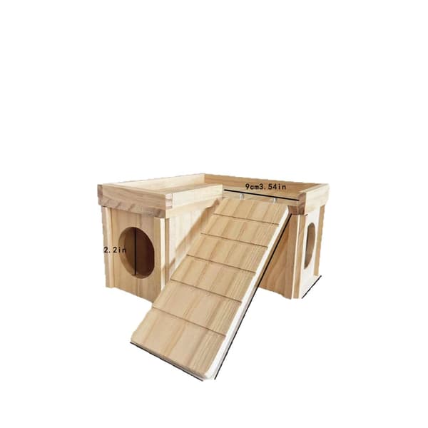 Hamsterhus i tre