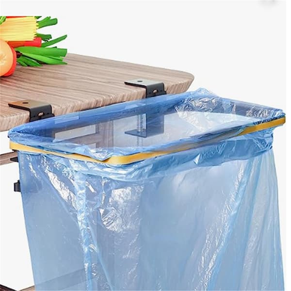 Søppelposeholder, over skapet søppelposeholder for kjøkken