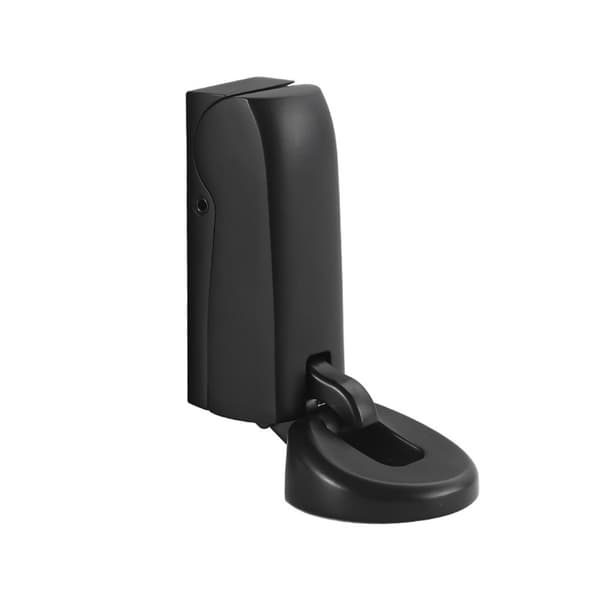 Hydraulisk buffer dørstopper, Dørholder, for døråpninger opp til i høyde, gulvstopper, (Svart