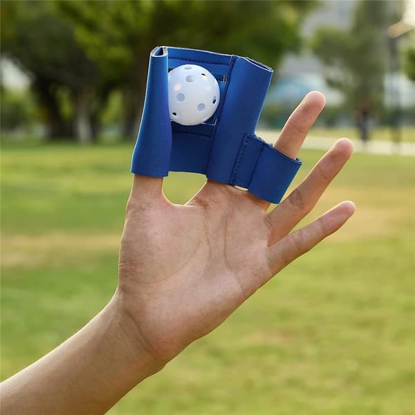 3-pack träningshandske, minibollar basebollträningsutrustning, webbhandske miniträninghandske
