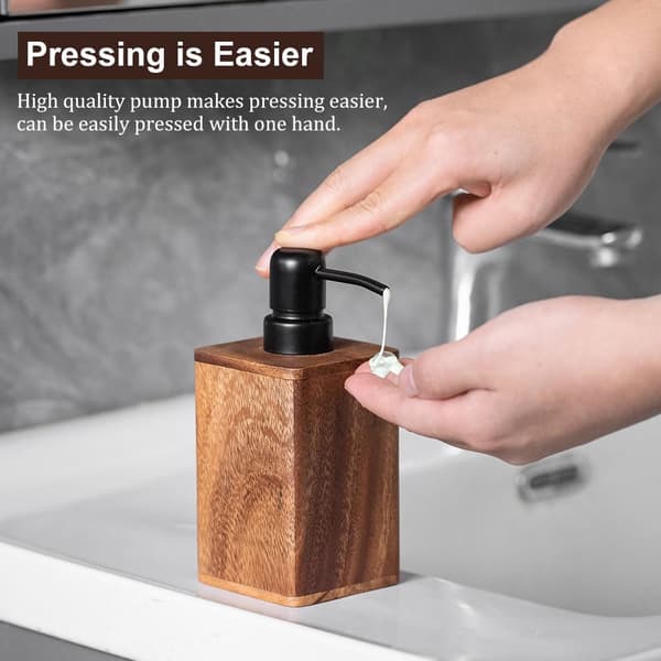Tre lotionkrukker, dispensereflasker med trykk (200 ml)