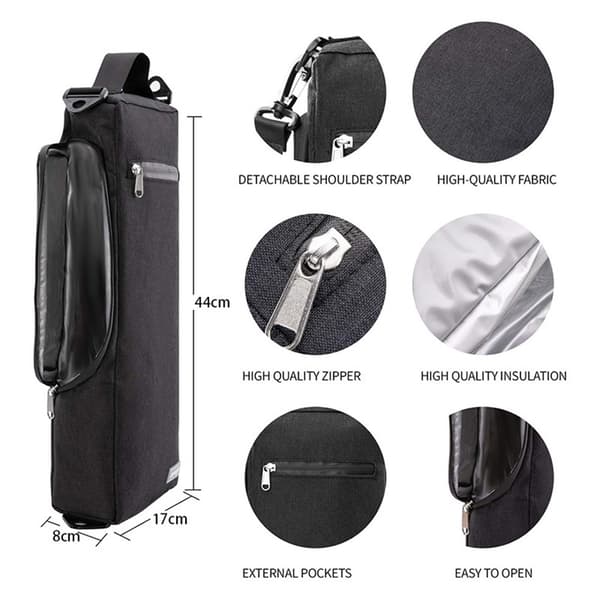 Golfkjølebag, isolert ølhylse, golftilbehør, isolert ølkjøler for golf, camping