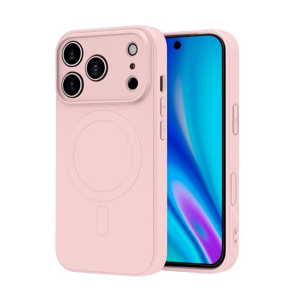 Rosa iPhone 17 Pro Magsafe-Skal Med Kamera Skydd