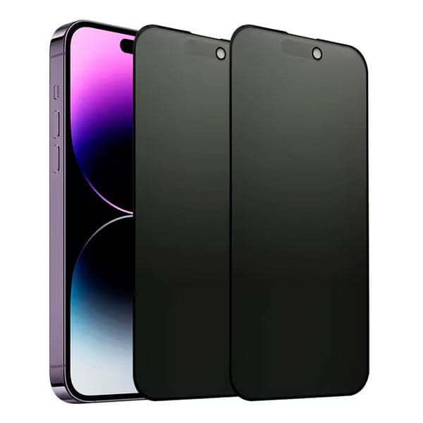 2-PACK Skärmskydd - iPhone 16 / Privacy - Härdat Glas