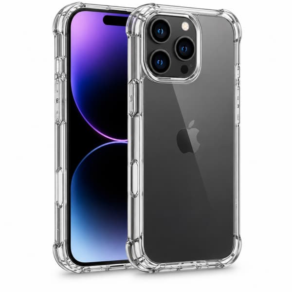iPhone 12 Pro Max - Extra Stöttåligt och Slitstarkt Transparent