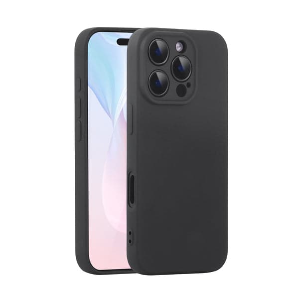 iPhone 12 Mini Matt Svart Skal - Med Kameraskydd
