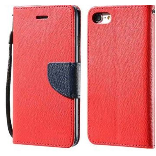 Röd Mobilplånbok för iPhone 7 (4.7")