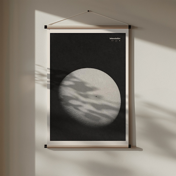 Interstellar Poster 30x40 cm