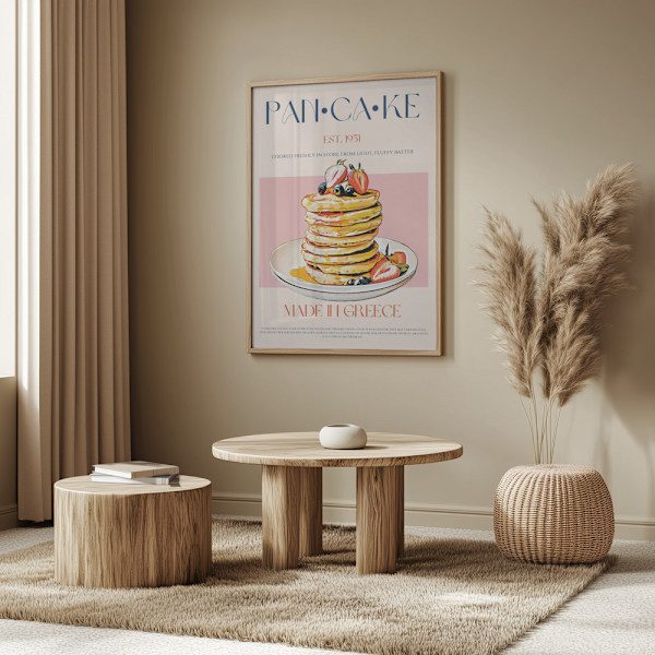 Pancake Poster 50x70 cm