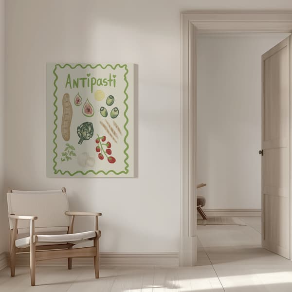 Antipasti Canvastavla 50x70 cm