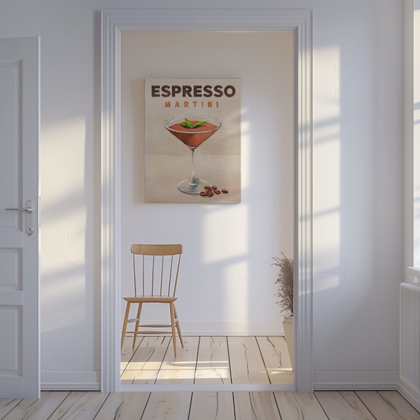 Espresso Canvastavla 50x70 cm