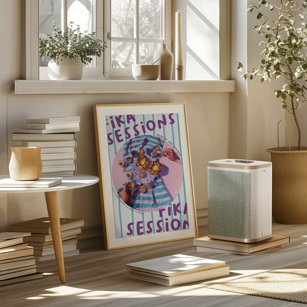 In the Lavender Shadows Poster 50x70 cm