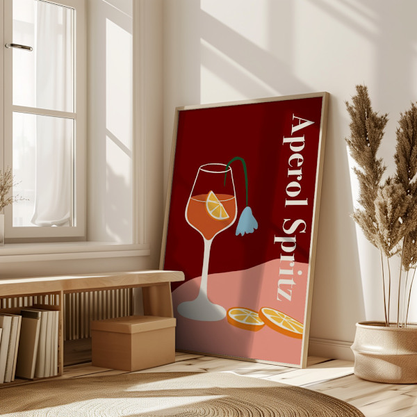 Aperol Spritz Poster 50x70 cm