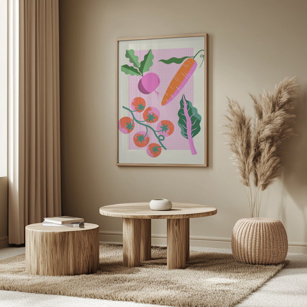 Veggies Poster 50x70 cm
