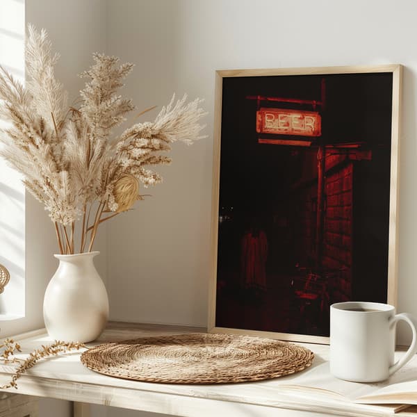 Marfa Night Vibes Poster 30x40 cm