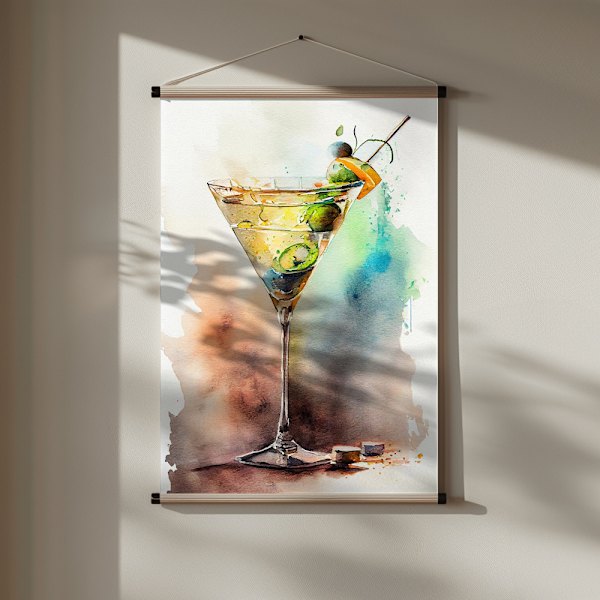 Drinks cocktail Poster 30x40 cm