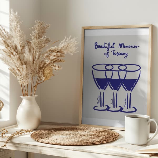 Il vino Poster 30x40 cm